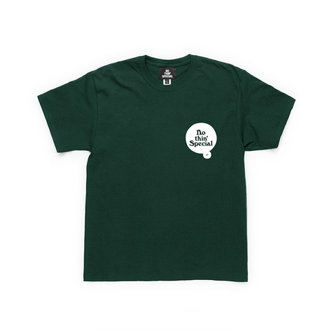 Nothin’ Special x PPL Brooklyn Store Front Logo S/S Tee Forest Green