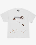 Nothin’ Special x PPL Brooklyn Spilled Logo S/S Tee White