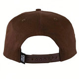 Anti Hero Reserve Patch Snapback Hat Brown/White