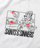Saints & Sinners Rocky S/S Tee White
