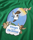 Saints & Sinners All Dogs Go To Heaven S/S Tee Green