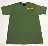 Green Subway Pocket S/S Tee Army Green