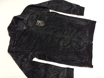 Adidas Skateboarding Shield Velour Track Top Black Style