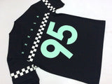10 Deep Futbol S/S V-Neck Jersey Black Style # (52TD4203)