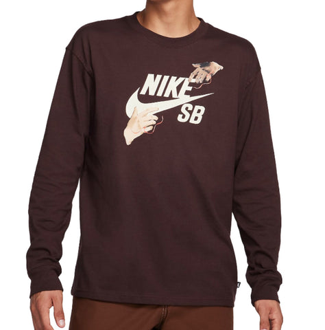Nike SB City Of Love Skate L/S Tee FQ7682-227 Earth (In Store Pickup Only)