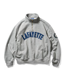 Lafayette Arch Logo Halfzip Sweatshirt Grey