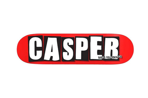 Baker Casper Logo Deck 8” With Grip Tape (In Store Pickup Only)