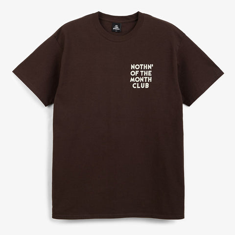 Nothin’ Special Nothin’ Of The Month Club S/S Tee Dark Brown