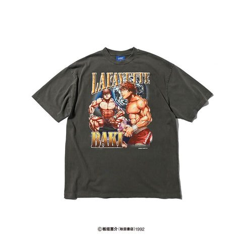 Lafayette x Grappler Baki Hanma Baki S/S Tee Vintage Black