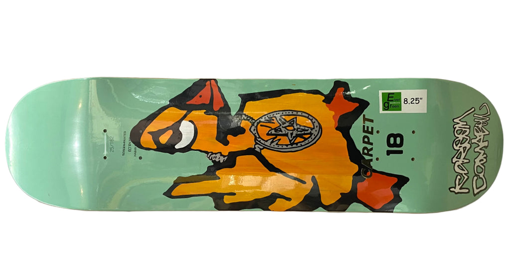 Carpet Duck You Mint Deck 8.25” With Grip Tape (In Store Pickup Only)