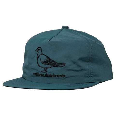 Anti Hero Basic Pigeon Snapback Hat Slate/Black