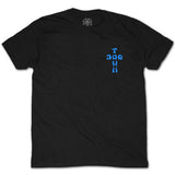 Dogtown Cross Logo S/S Tee Black/Blue