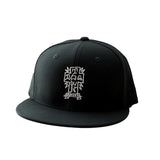 Dogtown Gonz Cross Snapback Hat Black