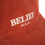 Belief NYC Arc 6 Panel Hat Rust