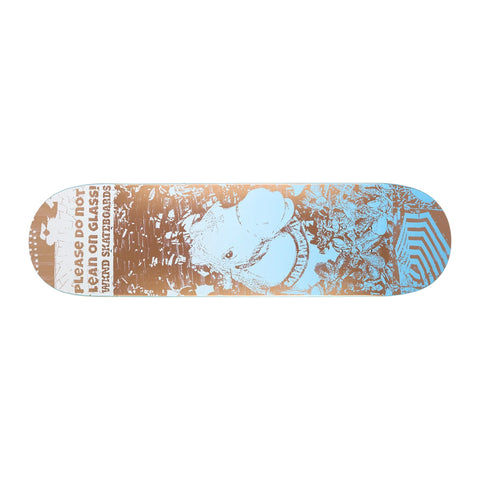 WKND Skateboards Please Do Not Lean On Glass Sarah Meurle Deck 8.25” With Grip Tape (In Store Pickup Only)