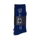 WKND Skateboards Heart Socks Navy