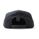 Dogtown Gonz Cross Snapback Hat Black