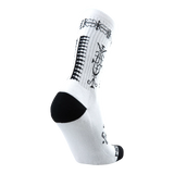 Psockadelic Skatchewan Socks White