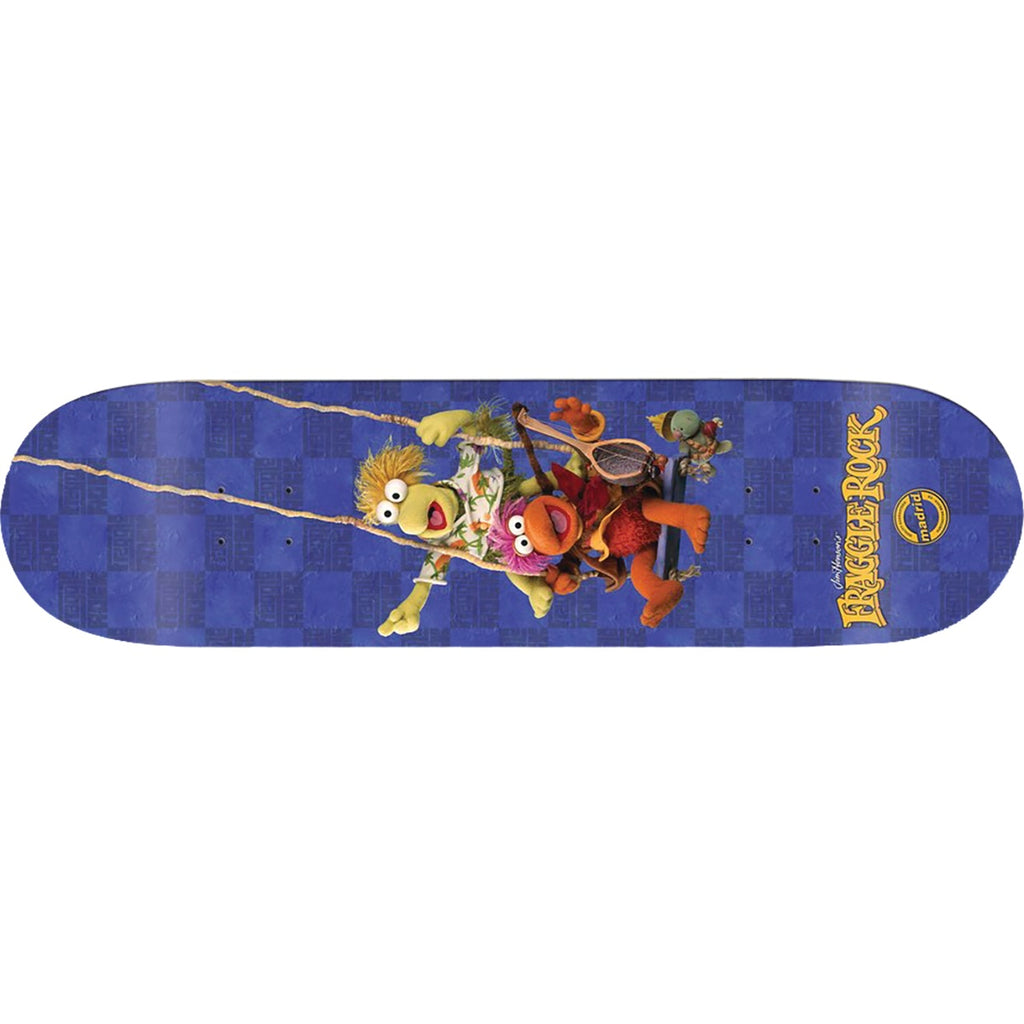 Madrid Skateboards x Fraggle Rock Swing Deck 8.25” With Grip Tape (In Store Pickup Only)