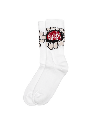 Carhartt WIP Pixel Flower Socks White (In Store Pickup Only)
