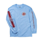 Ace Trucks Retro Jersey L/S Tee Powder Blue