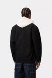 Carhartt WIP Michigan Coat (Summer) Black/Black, Rinsed