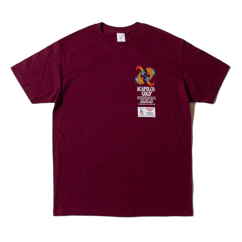 Acapulco Gold Graceful S/S Tee Burgundy