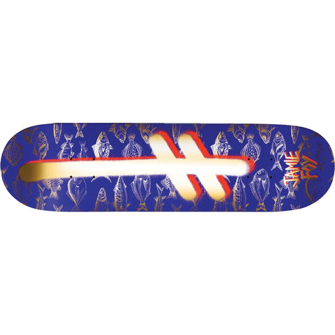 Deathwish Foy Gang Logo Fishes Deck 8” With Grip Tape (In Store Pickup Only)
