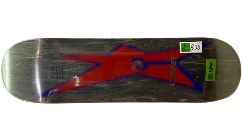 Carpet Bizarro Black Deck 8.38” With Grip Tape (In Store Pickup Only)