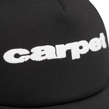 Carpet Puff Trucker Hat Black/Blue