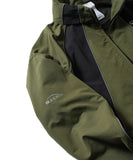 Lafayette Supplex Nylon Track Jacket Olive