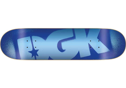 Dgk OG Logo Foil Blue/Blue Deck 8.1” With Grip Tape (In Store Pickup Only)