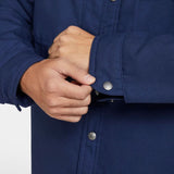 Nike SB Flannel Padded Skate Jacket DQ6329-410 Dark Navy/Dark Driftwood/White (In Store Pickup Only)