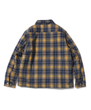 Lafayette Flannel Shirt Jacket Yellow