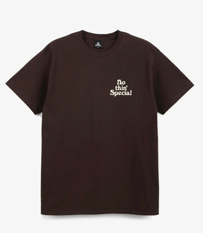 Nothin’ Special Logo S/S Tee Dark Brown