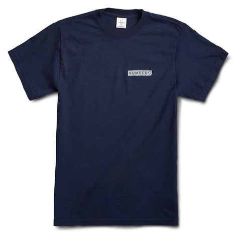 Numbers Edition Mitered Logotype S/S Tee Navy