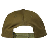 Anti Hero Basic Eagle Snapback Hat Olive/Black