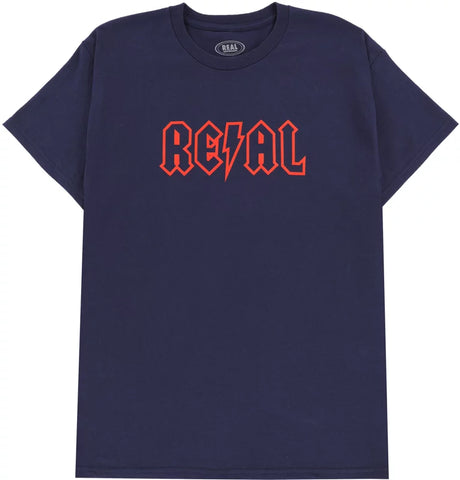 Real Skateboards Deeds S/S Tee Navy