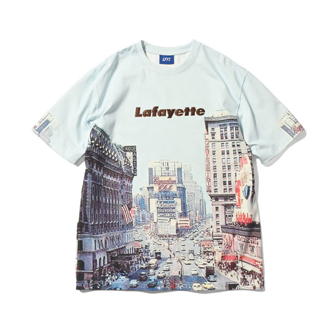 Lafayette Old New York S/S Tee -50s Times Square- Multi