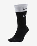 Nike Everyday Plus Cushioned Training Crew Socks (1 pair) DD2795-011 Black/White/Black (In Store Pickup Only)