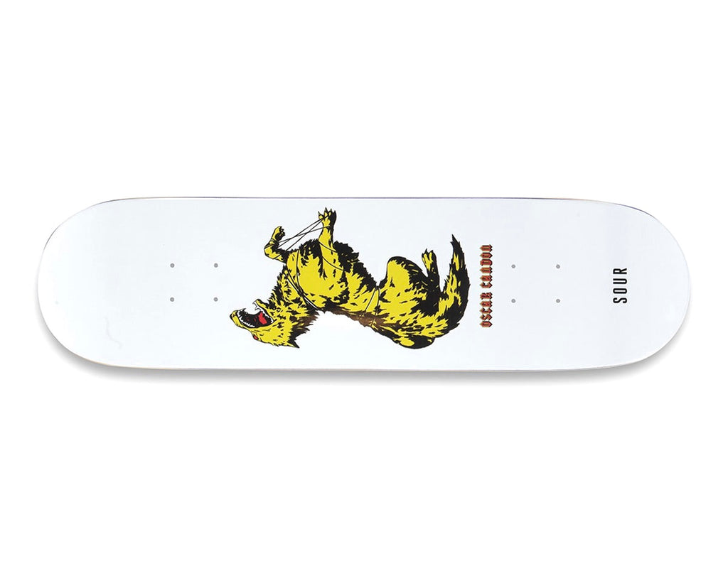 Sour Solution Oscar Wolf Deck 8.375” With Grip Tape (In Store Pickup Only)