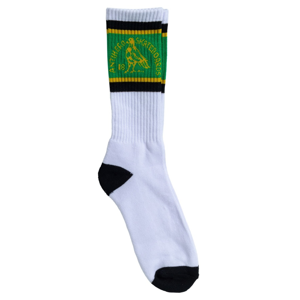 Anti Hero Clubhouse Socks White/Green/Black