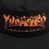 Thrasher X Anti Hero Pigeon Mag Snapback Hat Black