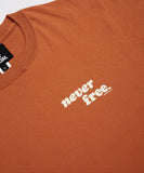 Nothin’ Special Never Free S/S Tee Texas Orange