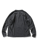Lafayette Sleeve Logo Washed L/S Tee Grey