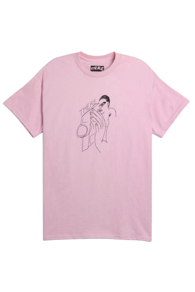 There Skateboards Filmer S/S Tee Light Pink