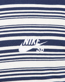 Nike SB Striped Skate S/S Tee FQ3712-410 Dark Navy (In Store Pickup Only)