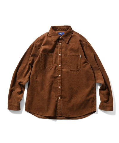 Lafayette Classic Corduroy L/S Shirt Brick