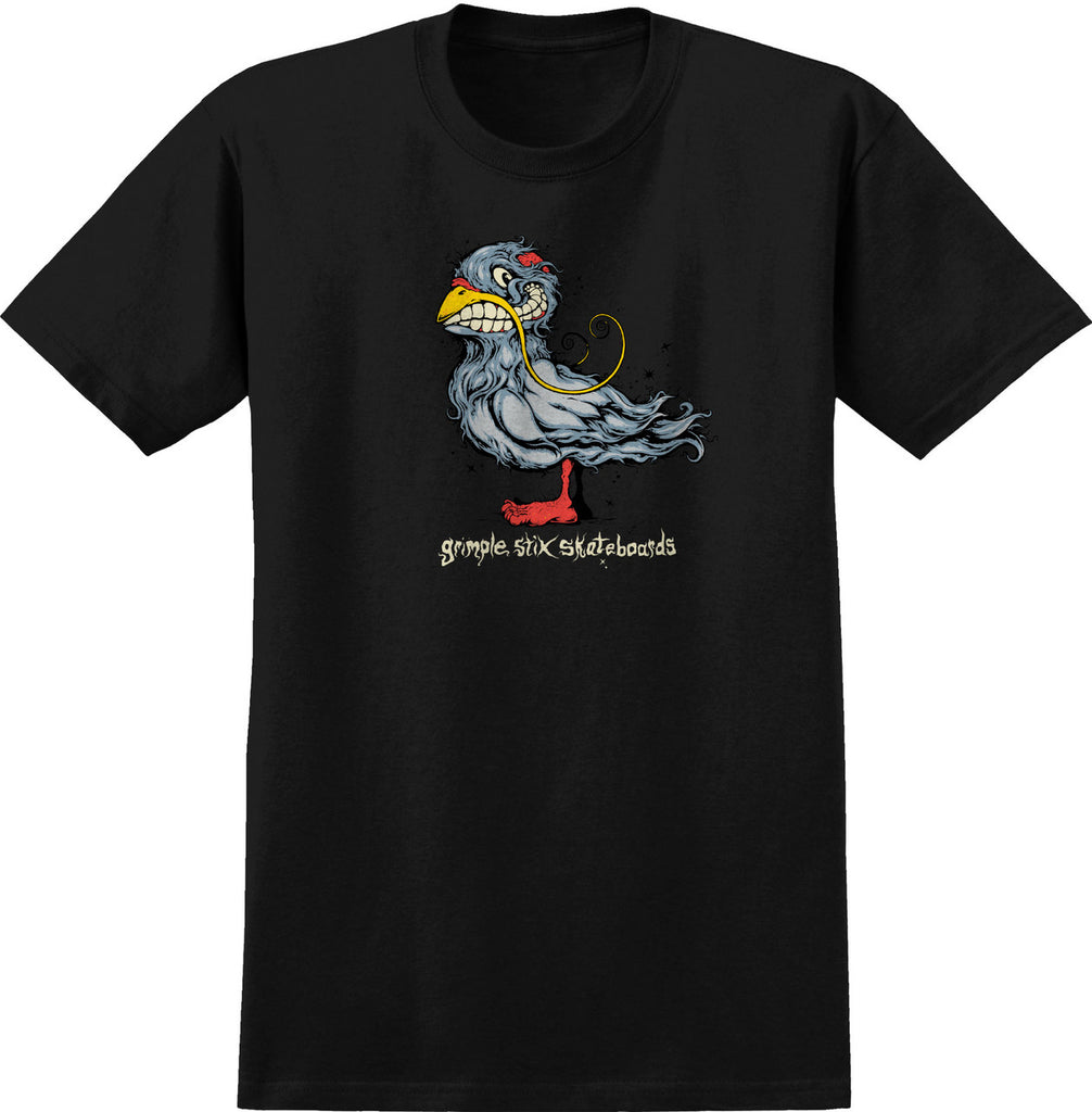 Anti Hero Grimple Pigeon S/S Tee Black