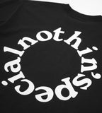 Nothin’ Special Rounded Logo S/S Tee Black